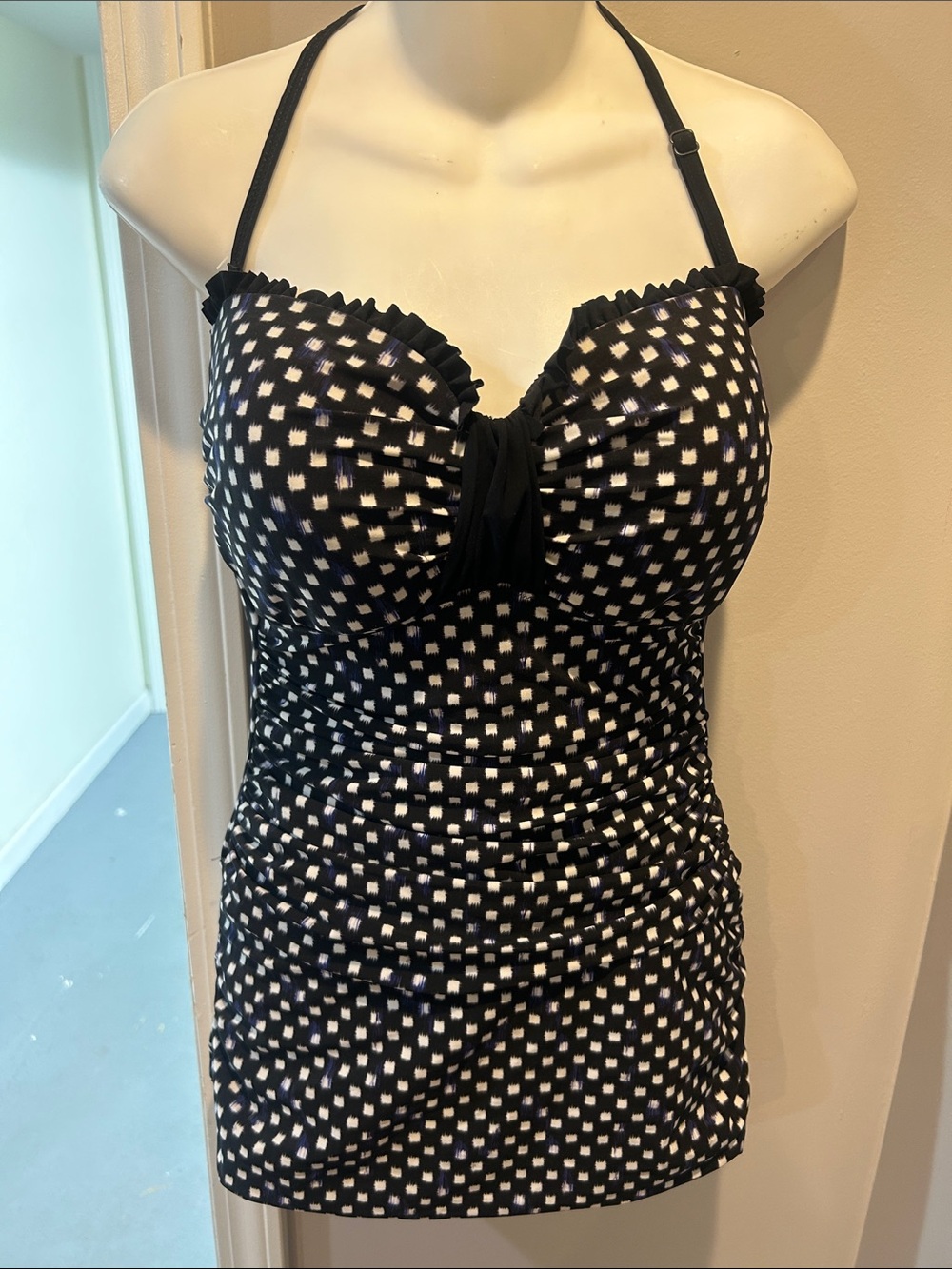 Profile By Gottex Plus One Piece Swimsuit Bandeau Swimwear Bathing Suit New 16